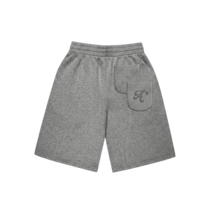 Saint Alexander Heather Grey Shorts