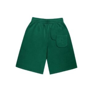 Saint Alexander Green Short Premium Cotton Streetwear