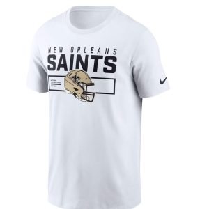 new orleans saints white t shirt