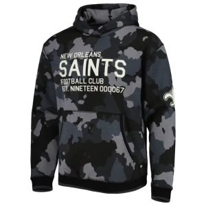 Orleans Saints Camouflage Hoodie